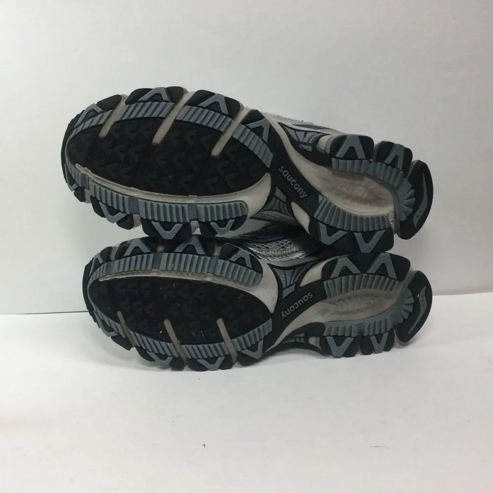 SAUCONY Excursion TR5 Womens Shoes Size 8 Sneakers Silver Blue Running‎ Athletic